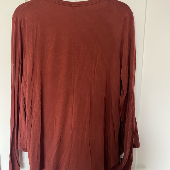 lululemon athletica Terracotta Long Sleeve Top - Picture 2 of 3